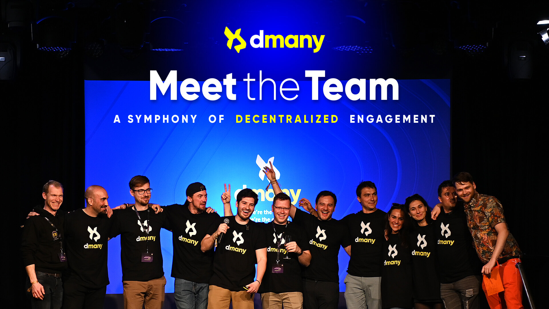 The Dmany Team: A Symphony of Decentralized Engagement