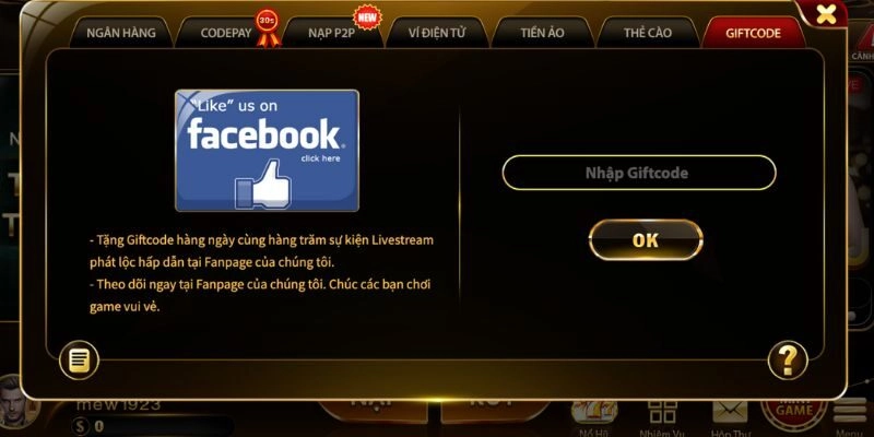 Giftcode Đổi Thưởng Sunwin - Kích Hoạt Mã, Quà Về Ngay 2 Quy trình sử dụng giftcode